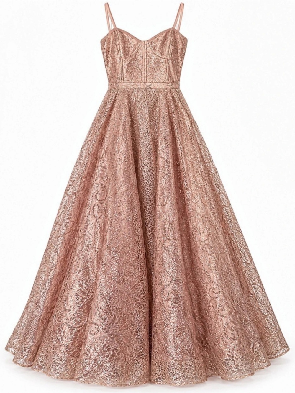 GB Lace Maxi Dress in Pink Size 9